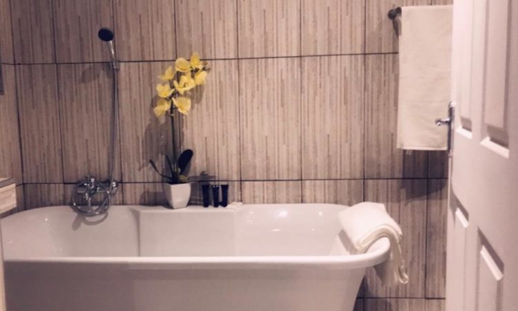 Dineo's lodge bathroom